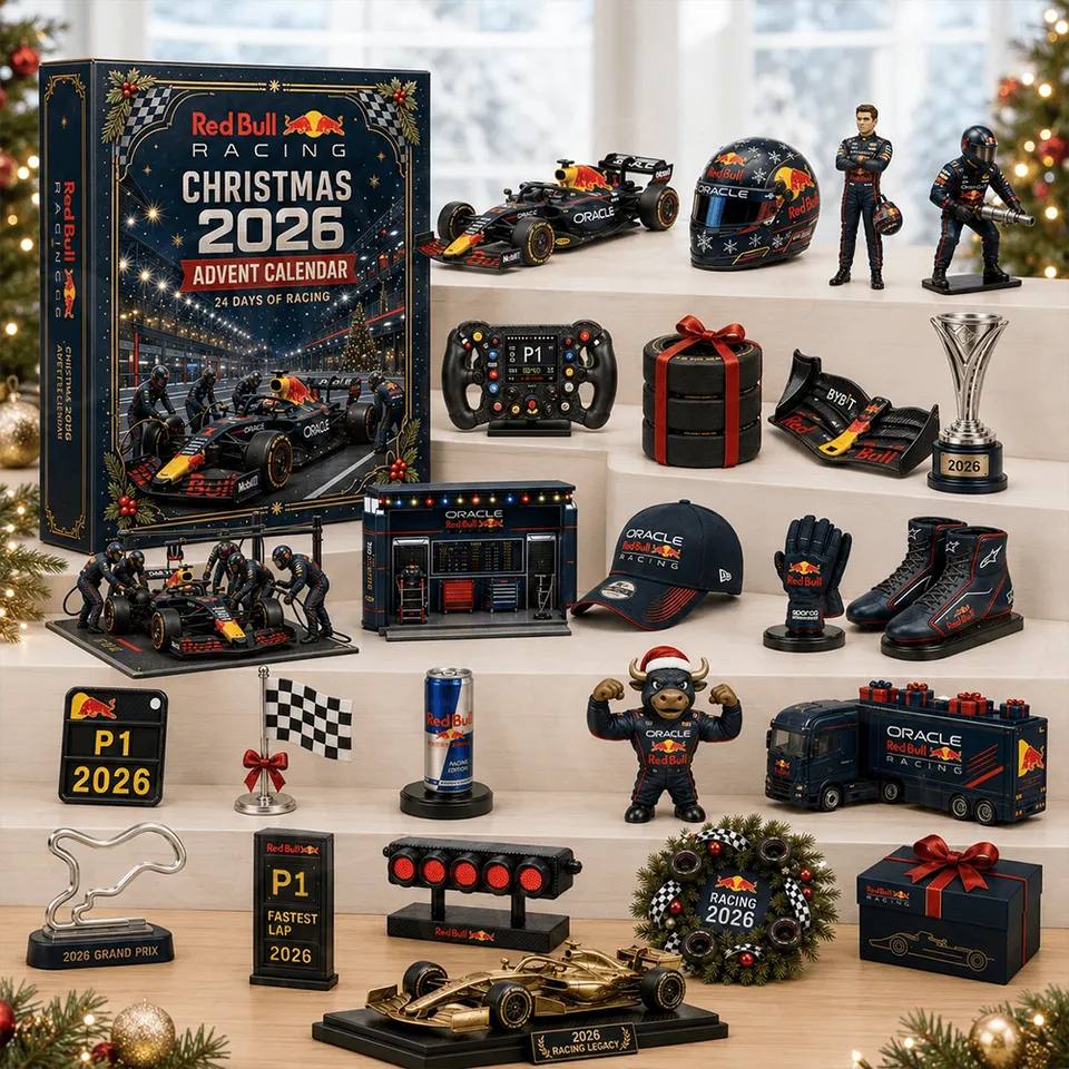 Calendrier de l'Avent Racing Noël 2026 — Édition Pit Crew